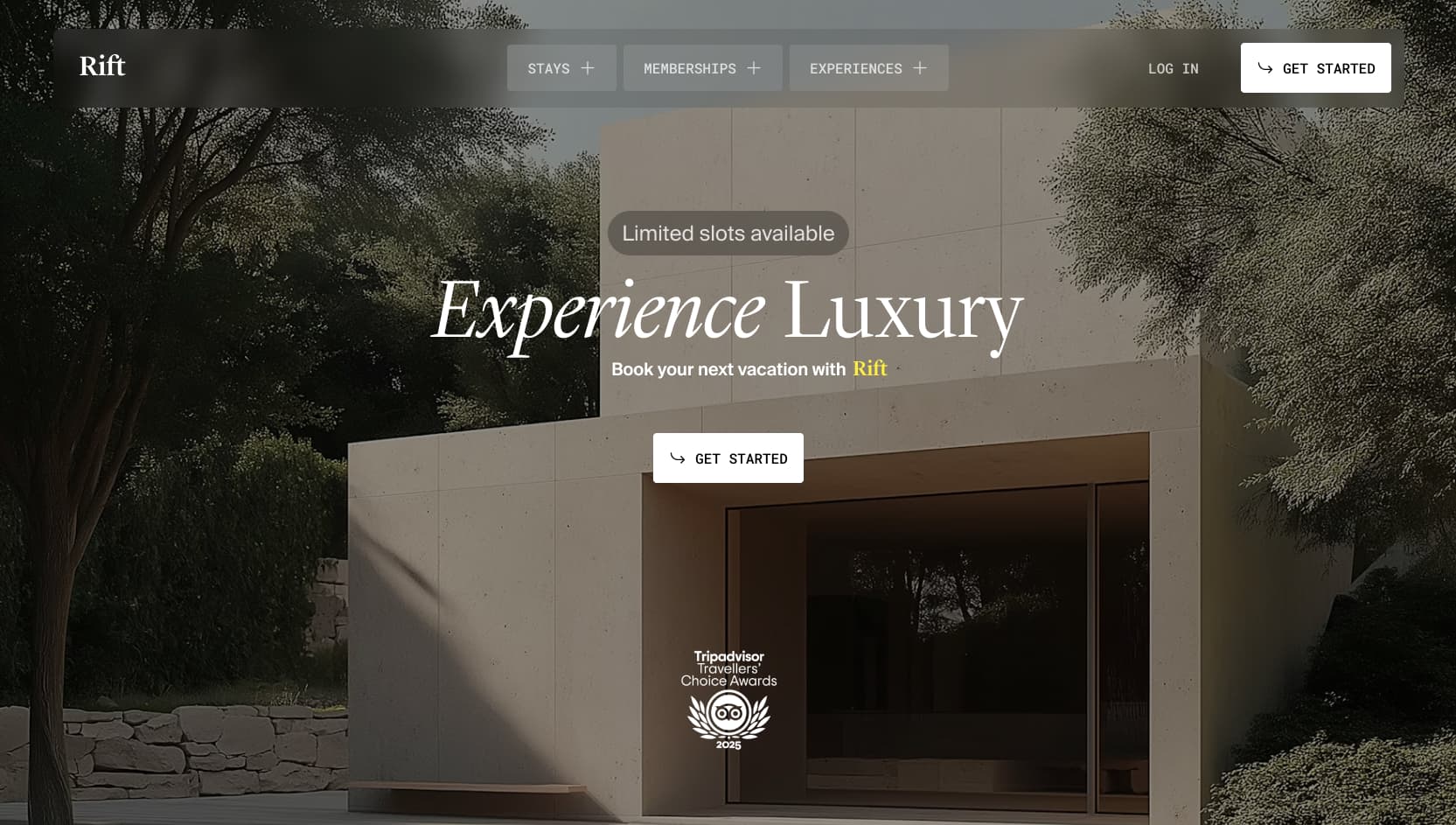Example website built by Somosite